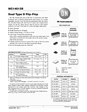 DataSheet MC14013B pdf